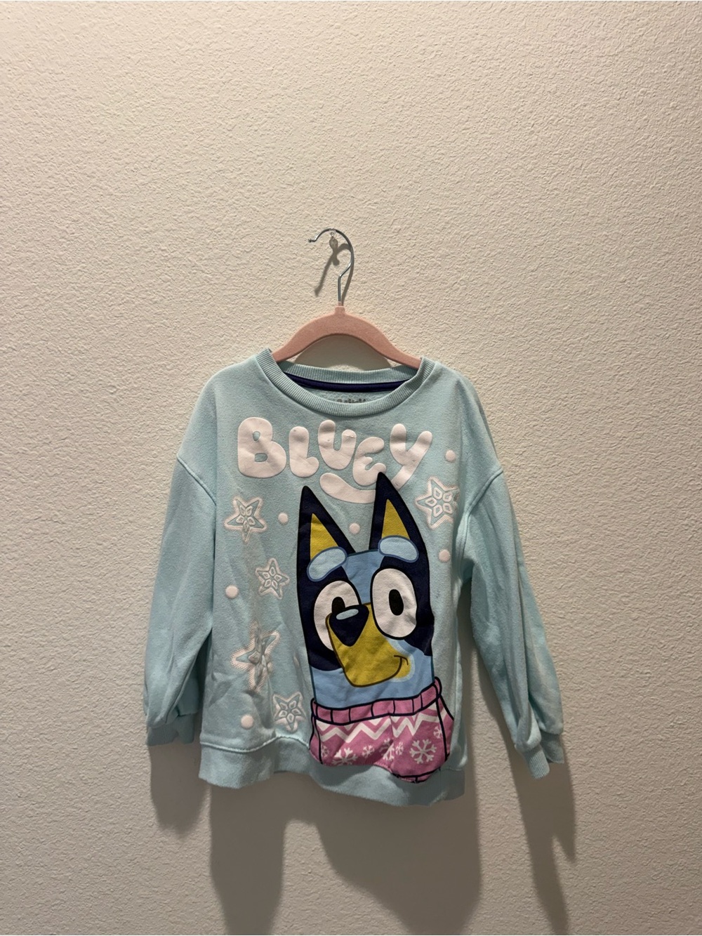 Kids Blue Character Sweatshirt - Bluey Design